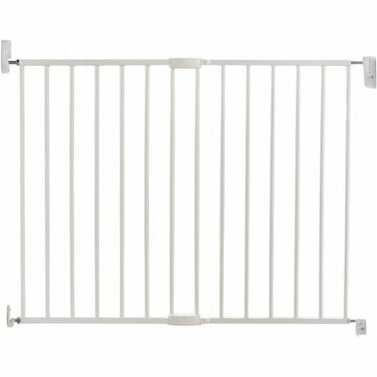 Munchkin Varnostna vrata Lindam Push To Shut, 64,5-102 cm, bela