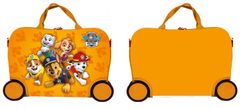 Nickelodeon Otroški kovček na kolesih majhen, Paw Patrol, rumena, 3r +