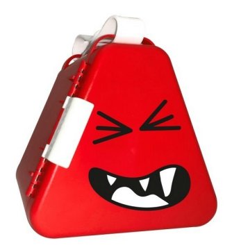 Trunki TeeBee, Prenosna posoda za igrače, rdeča