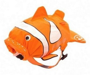 Trunki Vodoodporen nahrbtnik Paddlepak, Clown Chuckles, oranžen