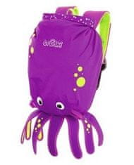 Trunki Vodoodporen nahrbtnik Paddlepak, Octopus Inky, vijoličen