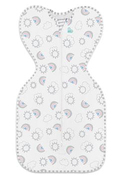 LOVE TO DREAM Swaddle UP - Swaddle, velikost XS, Rainbow - 1 FAZA, 0-1 m, 2,2-3,8 kg