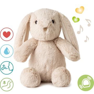Cloud B Cloud b Love Light Buddies - Billy Bunny Nočna lučka z melodijo, Bunny, 0m+