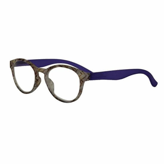 Visiomed France Delhi, očala za branje dioptrije, +3,5, sivo/modra
