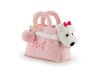 PETS - Modna torbica s hišnim ljubljenčkom, roza s srčkom, 0m+