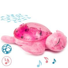 Cloud B Cloud bTranquil Turtle- Nočna lučka - Želva, roza, 0m+