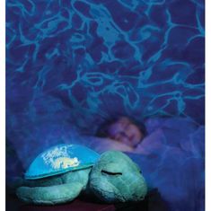Cloud B Cloud bTranquil Turtle - Nočna svetilka - Želva, svetlo modra, 0m +