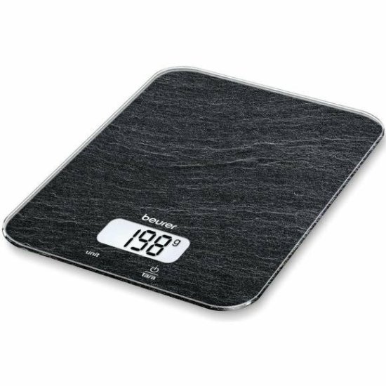Beurer KS 19 Slate Kuhinjska tehtnica z zmogljivostjo do 5 kg