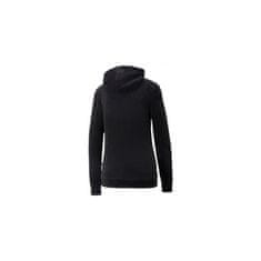 Puma Športni pulover črna 170 - 175 cm/M Ess Velour Hoodie