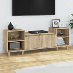 Vidaxl TV omarica sonoma hrast 160x35x55 cm inženirski les
