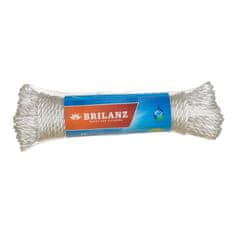 BRILANZ Vrvica 20 m, plastična, BELA