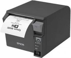 Epson Thermo TM-T70II, temen, serijski + USB, napajalnik