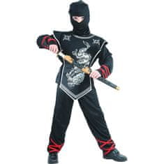 TomatShop Srebrna ninja otroški kostum, M
