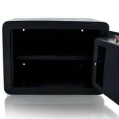 Bituxx Varnostni digitalni elektronski sef 355x255x250mm črn