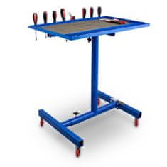 Bituxx Nastavljiva premična kovinska montažna miza do 122 cm