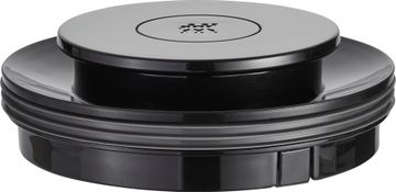 slomart Kuhalnik vode Zwilling Enfinigy 1.7 L, črn, stekleno in plastično ohišje, 1850 W, 360° rotacijska osnova, indikator nivoja vode.