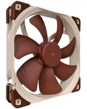 Noctua Noctua NF-A14 PWM Računalniški ohišni ventilator 14 cm, bronasta barva, tiho delovanje, visoka zmogljivost