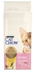 slomart Purina CAT CHOW suha hrana za mačke 15 kg Kitten Chicken