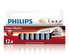 Philips Alkalne baterije AA Power - 12 kosov
