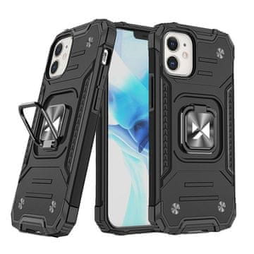 WOZINSKY Oklepni ovitek za iPhone 14 Plus magnetno držalo Ring Armor black