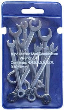 Korbi Komplet Ključev 10 delcev 4-11 mm s Torbico