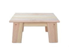 Rojaplast leseni stolček