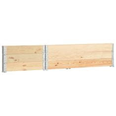 Greatstore Visoke grede 3 kosi 50x150 cm trdna borovina