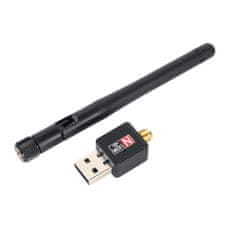 Northix Brezžični USB adapter Mini USB Wifi 150M 