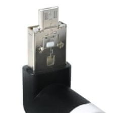 Iso Trade Mini ventilator microUSB črn ISO 5770