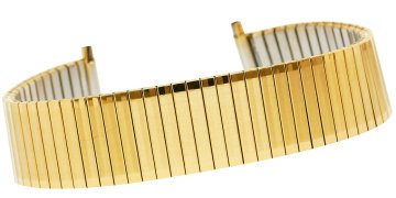 Viva Raztegljiva zapestnica Gold HQ 18 do 22 mm 106G-18/22