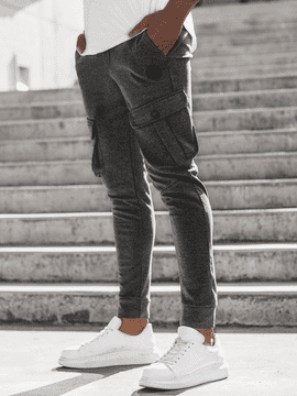 Ozonee Moške športne hlače Katy anthracite