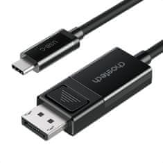 Choetech kabel DisplayPort / USB-C 1.8m, črna