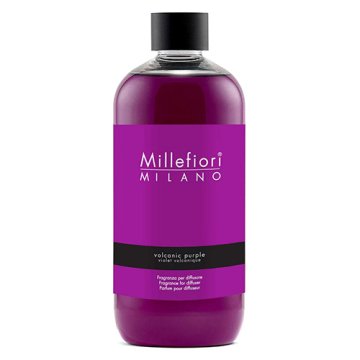 Millefiori Milano NARAVNO | KARTUŠA ZA DIFUZOR 500ml VULKANSKO VIJOLIČNA, NARAVNO | KARTUŠA ZA DIFUZOR 500ml VULKANSKO VIJOLIČNA