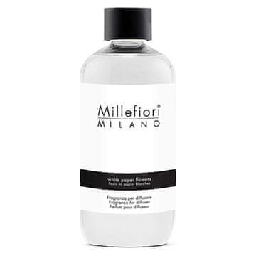 Millefiori Milano NARAVNO | VLOŽEK DIFUZOR 250ml BEL PAPIR ROŽE, NARAVNO | VLOŽEK DIFUZOR 250ml BEL PAPIR ROŽE
