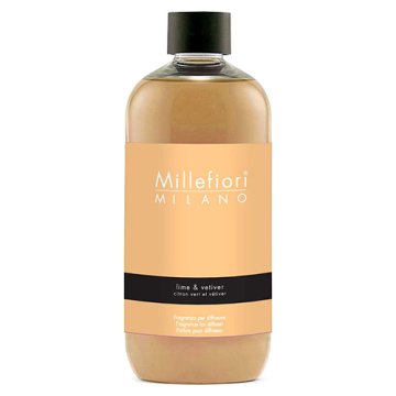 Millefiori Milano NARAVNO | KARTUŠA ZA DIFUZOR 500ml LIMETA & VETIVER, NARAVNO | KARTUŠA ZA DIFUZOR 500ml LIMETA & VETIVER