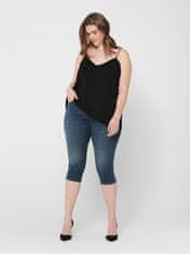 Only Carmakoma Ženske kratke hlače CARAUGUSTA Skinny Fit 15205944 Medium Blue Denim (Velikost 3XL)