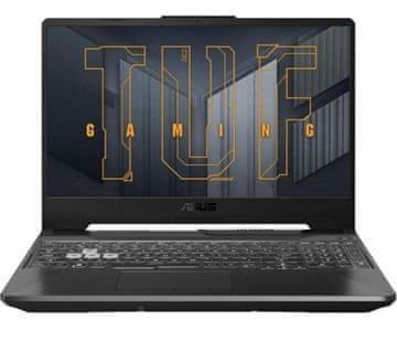 ASUS TUF Gaming F15 FX506HM-HN004W prenosnik, siv (90NR0754-M06360)