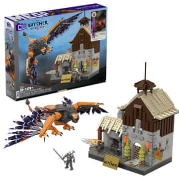 MEGA BLOKS Mega Witcher Geralt in lov za Griffinom HDL28
