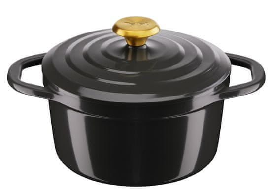 Tefal lonec Air 20 cm E2554455 + pokrov sive barve