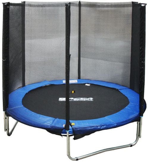 ACRAsport Trampolin z zaščitno mrežo 244 cm