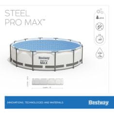 Bestway Bazen STEEL PRO MAX 366x100 cm + dodatki 56418