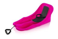 Plastkon plastični bob Baby rider, roza