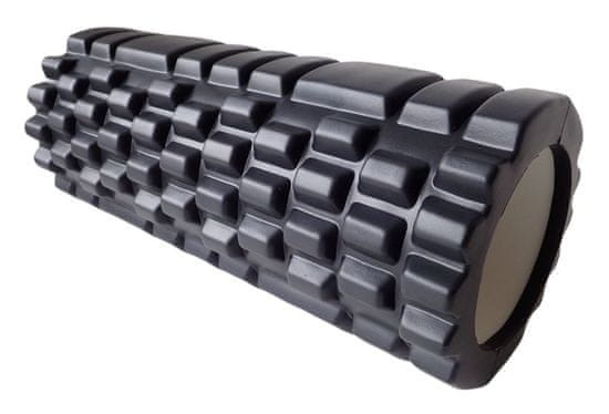 ACRAsport Masažni valj BLACK D85, črn
