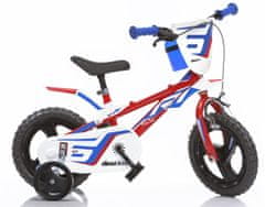 Dino bikes Otroško kolo 812L R1 12" 2022 belo-modro-rdeče