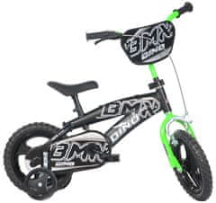 Dino bikes Otroško kolo Dino BMX črno 12"