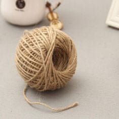Northix Vrvica iz jute, 2 mm - 30 metrov 
