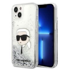 Karl Lagerfeld iphone 14 6,1" srebrn/srebrn trdi ovitek glitter karl head