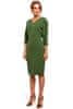 Ženska mini obleka Adelaide M464 zelena S
