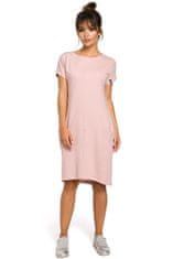 BeWear Ženska midi obleka Almut B050 roza XL