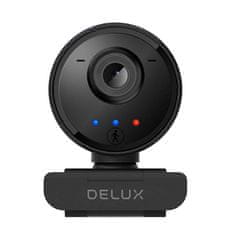 Delux spletna kamera z mikrofonom dc07 (črna)